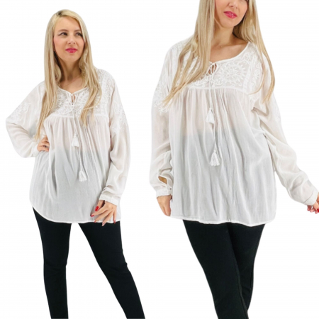 Блузи - Bluza stilizata traditional Olivia 19