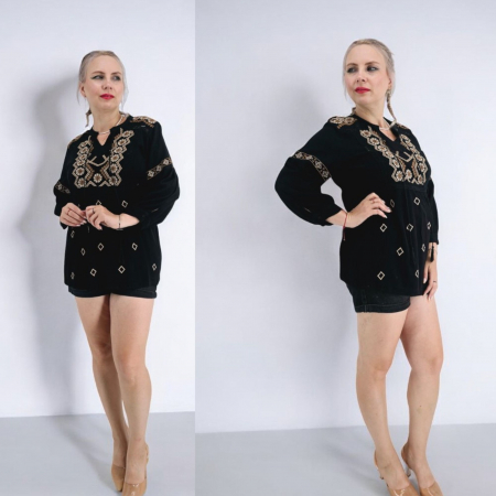 Блузи - Bluza stilizata traditional Ruth