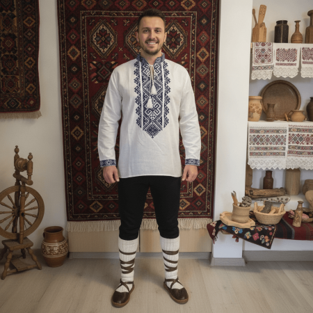 Camasi Traditionale Barbati - Camasa Traditionala Sandel