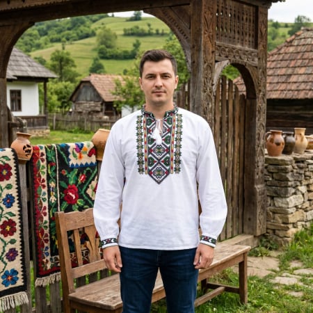 Camasi Traditionale Barbati - Camasa Traditionala Andrei 12