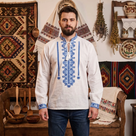 Camasi Traditionale Barbati - Camasa Traditionala Andrei 13