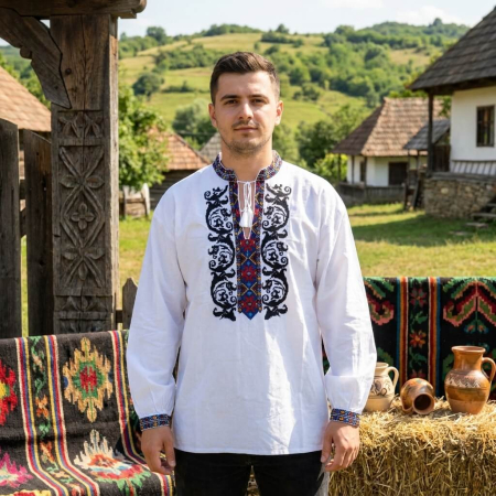 Camasi Traditionale Barbati - Camasa Traditionala Vasi
