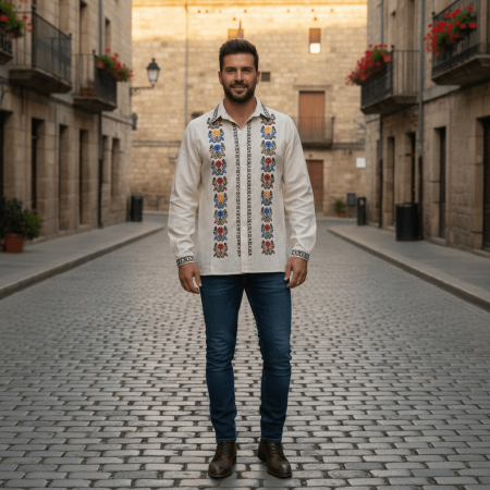 Camasi Traditionale Barbati - Camasa Traditionala Bogdan 3