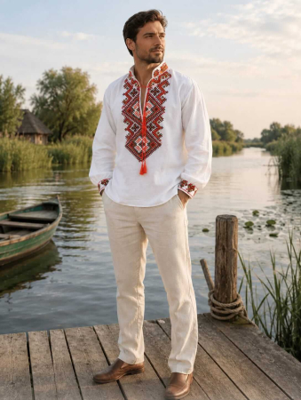 Camasi Traditionale Barbati - Camasa Traditionala Laur