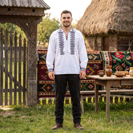 Camasi Traditionale Barbati - Camasa Traditionala Titi