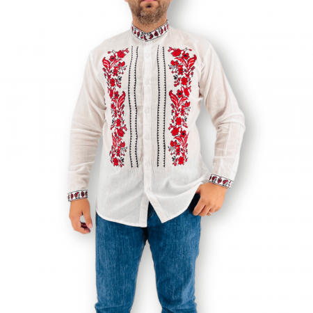 Ризи с бродерия - Camasa traditionala Mihai