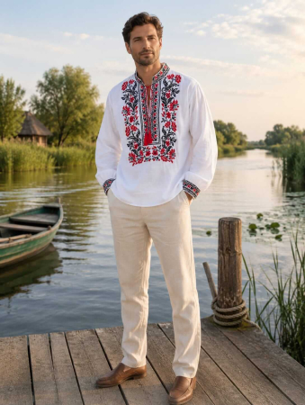Camasi Traditionale Barbati - Camasa Traditionala Florinel 6