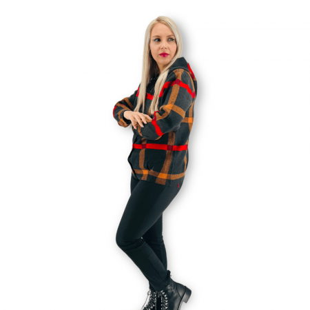 Cardigan - Cardigan Denisa 5 cu gluga