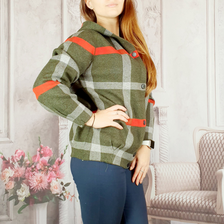 Cardigan Denisa cu gluga [8]