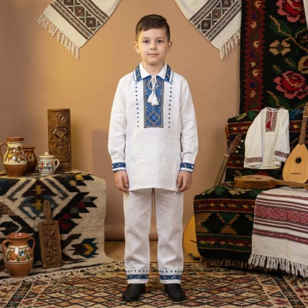 Compleu - Compleu Baieti Traian - Albastru