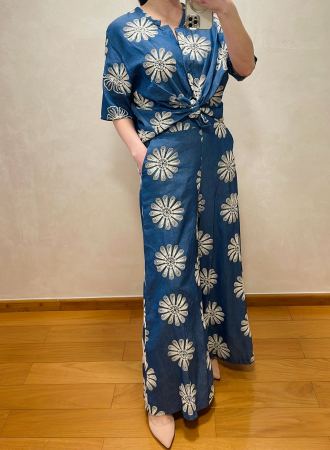 Дамски комплект "Denim Blossom" [2]