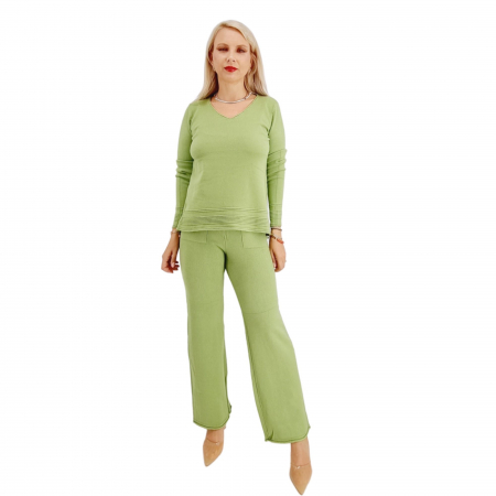 Compleu dama cu lycra si tricot Nadia [4]