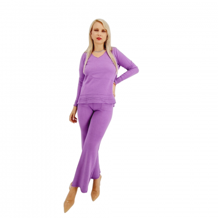 Compleu dama cu lycra si tricot Nadia [6]