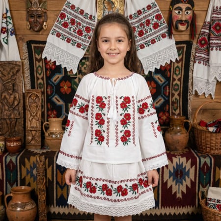 Fete - Compleu Traditional fetite Alexandra 7