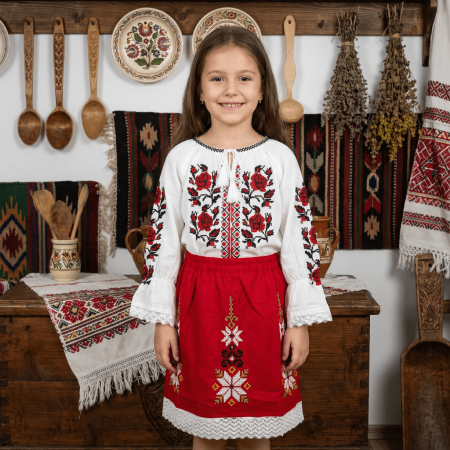 Комплекти за момичета - Традиционен тоалет за момичета Мируна 3