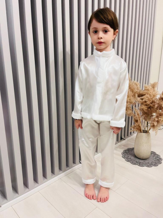Baieti - Costum cu tematica Om de zapada