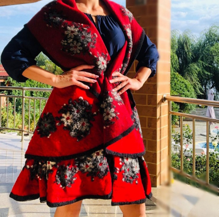 Compleu - Costum din lana Anisoara
