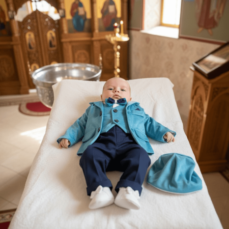 Baieti - Costum elegant baieti David – bleu si bleumarin 2