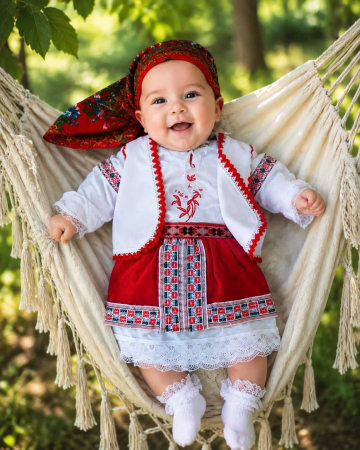 Кръщене - Costum national fetite - Mira