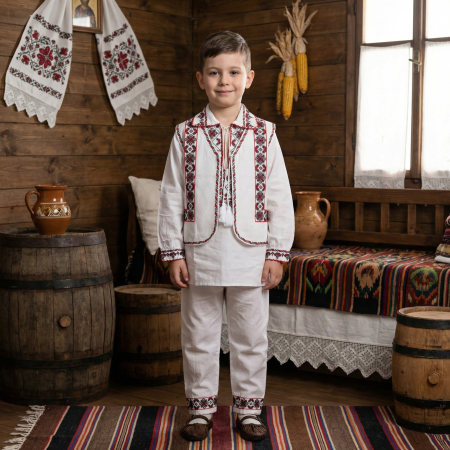 Copii - Costum National pentru baieti Andrei 4