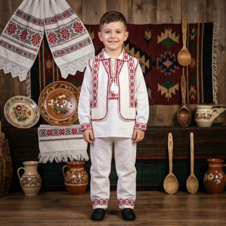 Copii - Costum National pentru baieti Andrei 5