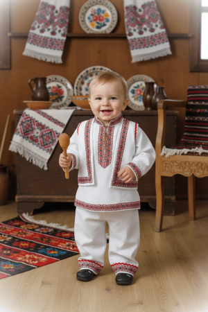 Compleu - Costum National pentru baieti Liviu 11