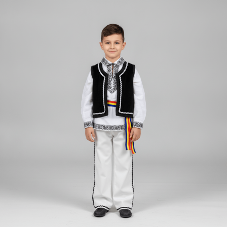 Compleu - Costum popular baieti Marian ( 1- 6 ani )