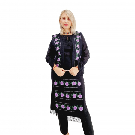 Costume populare - Fote cu broderie traditionala Priscila 2