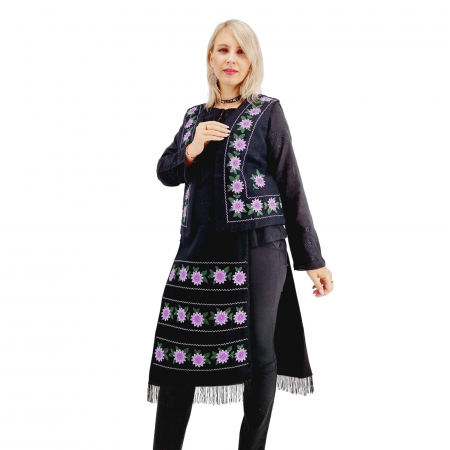 Costume populare - Fote cu broderie traditionala Priscila 2
