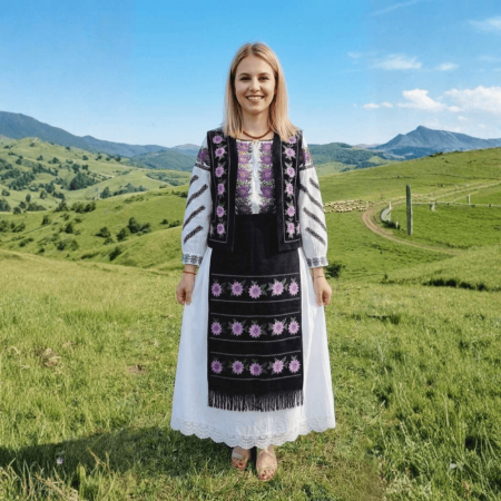 Жени - Fote cu broderie traditionala Priscila 2