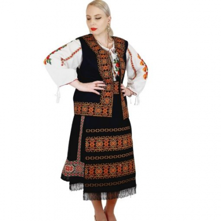 Costum Popular cu broderie traditionala Valentina [11]