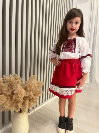 Комплекти за момичета - Costum popular fete Alesia 6