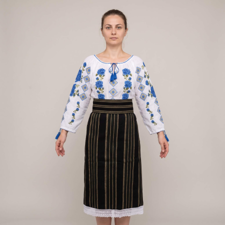 Costume populare - Costum popular format din catrinta , brau si ie - Alexia 2