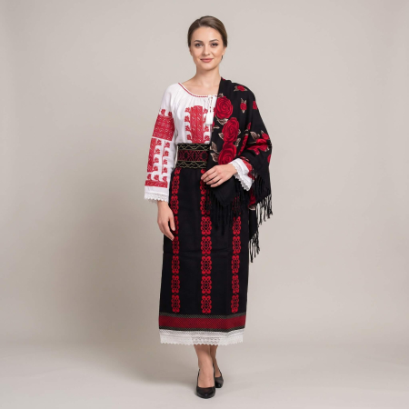 Costum popular format din catrinta , brau si ie - Bianca 5 [1]