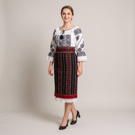 Costume populare - Costum popular format din catrinta , brau si ie - Doris 2