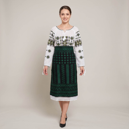Costume populare - Costum popular format din catrinta , brau si ie - Iris