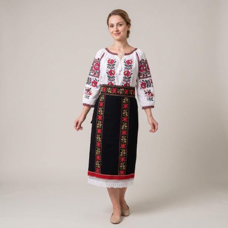 Costume populare - Costum popular format din catrinta , brau si ie - Kassandra 2