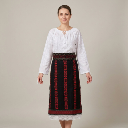 Costume populare - Costum popular format din catrinta , brau si ie - Ramona 2