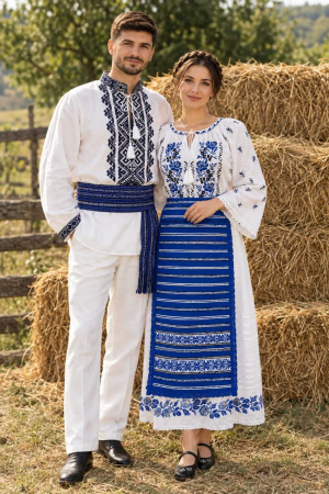 Costum Barbatesc - Costum Traditional Barbat - Sandel