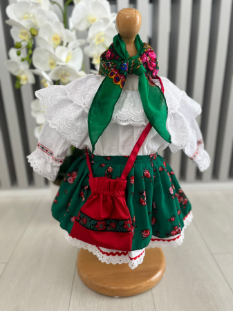 Costum Traditional Fetite 0-12 luni Model VI [3]