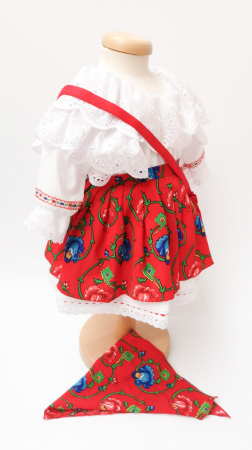Costum Traditional Fetite 0-12 luni Model II [5]