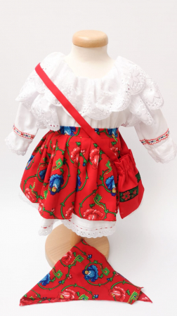 Costum Traditional Fetite 0-12 luni Model II [3]