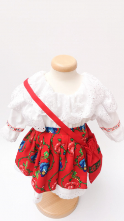 Costum Traditional Fetite 0-12 luni Model II [4]