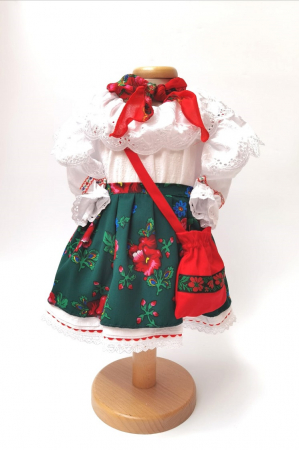 Fetite - Costum Traditional Fetite 0-12 luni Model IV
