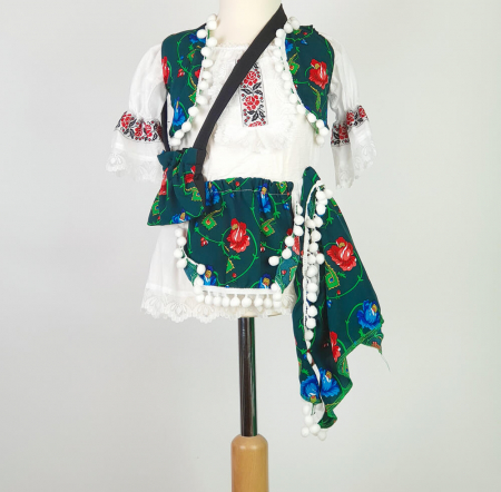 Costum Traditional Fetite 0-12 luni Model IV [0]