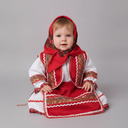 Hainute Traditionale - Costum Traditional Fetite 0-12 luni Sophie 6