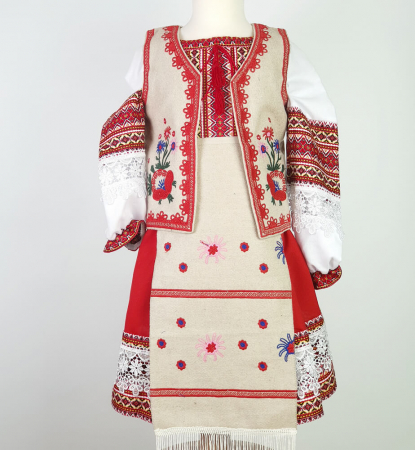 Costum traditional fetite Mira - ( o vesta si 2 fote ) [0]