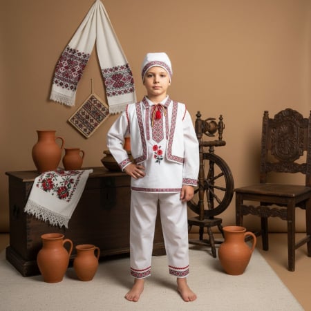 Момчета - Costum Traditional pentru baieti Raul 3 (1-6 ani)