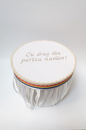Cufar brodat botez "Cu drag din partea nasilor" 2 [1]