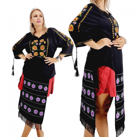 Fote cu broderie traditionala Priscila 2 [5]